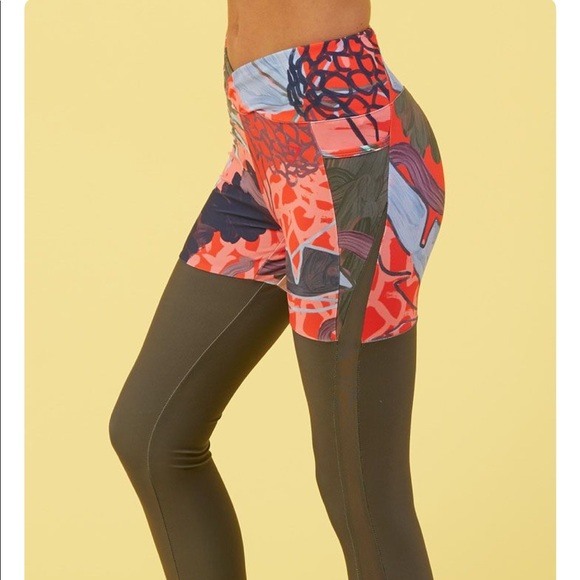 Gymshark Pants - NIKKI BLACKKETTER Season 2 Pineapple Leggings SzM